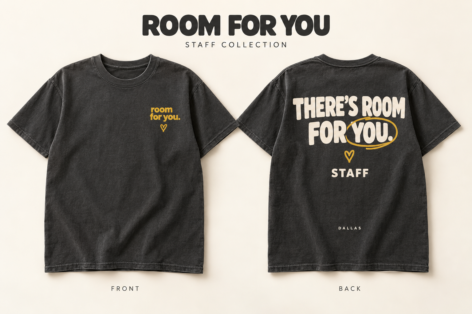 Staff collection T-shirts